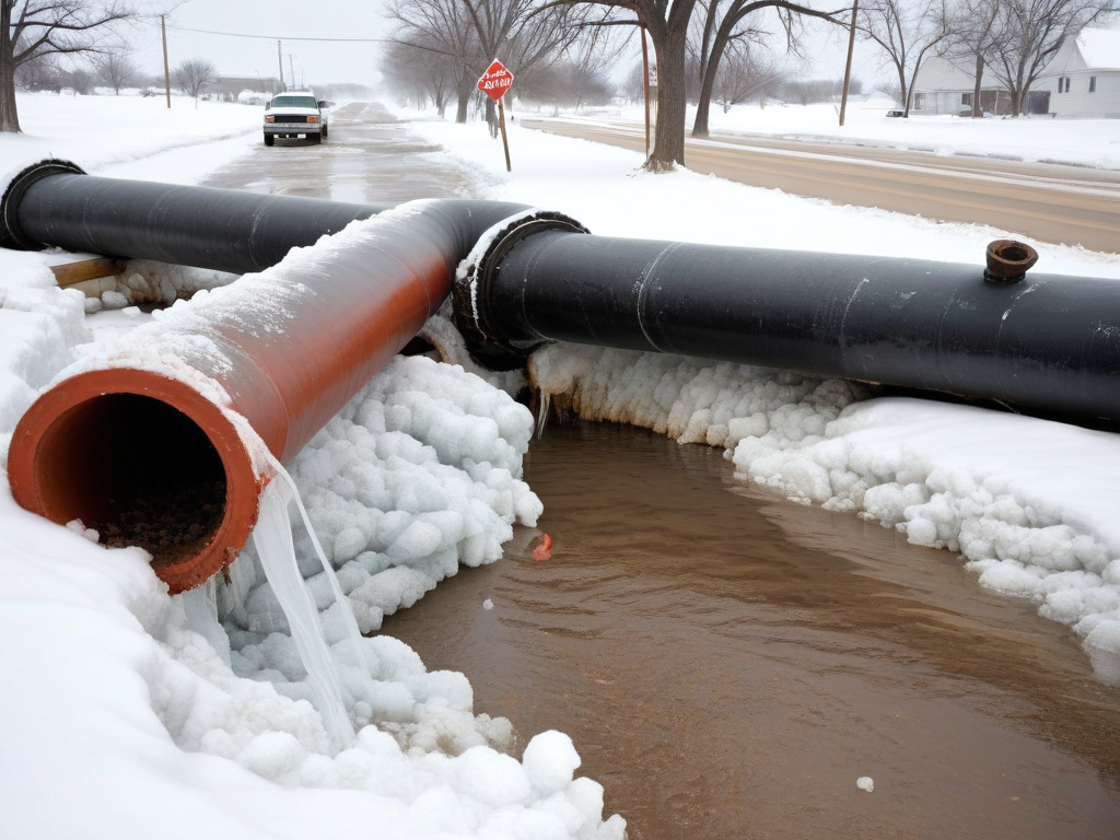 Handling Frozen Pipe Bursts During Yankton Winters
