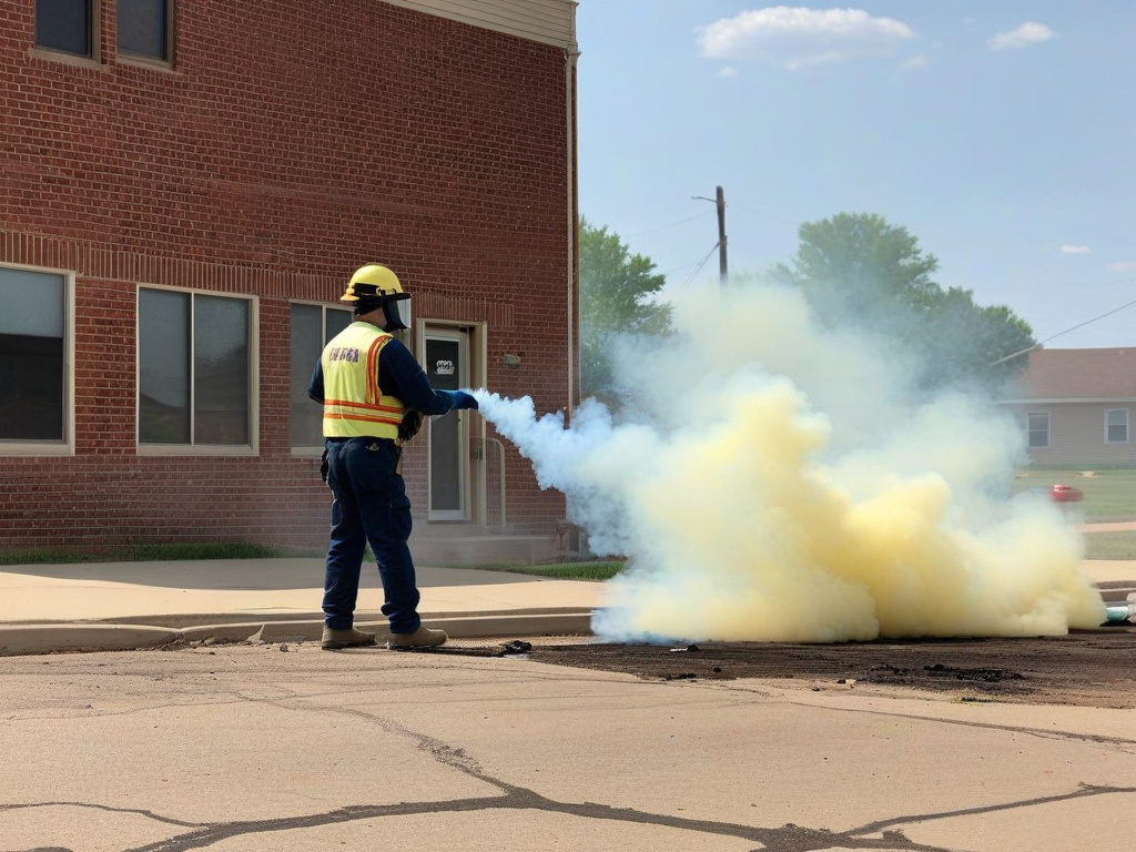 Tear Gas Residue Cleanup in Yankton, SD